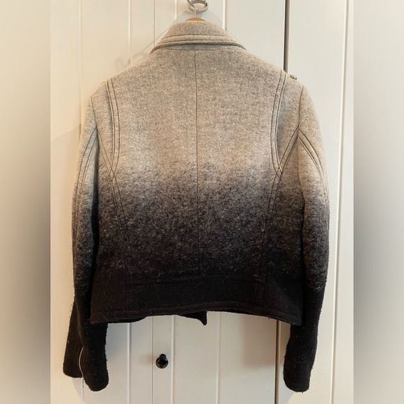 Gap wool ombré motorcycle jacket - Picture 4 of 5